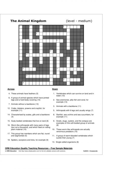 Crosswords