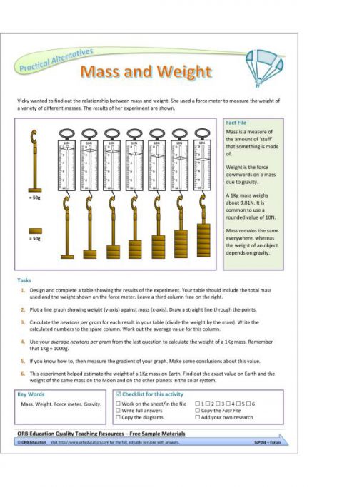 Forces (Yrs 7-8 Science Grab Bags) - Image 2