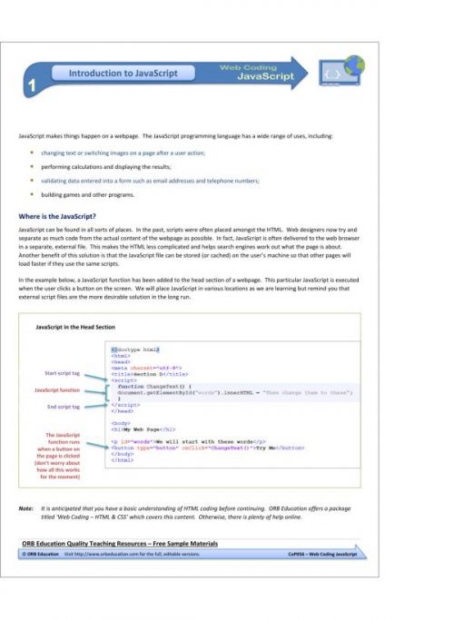 Web Coding - JavaScript - Image 3